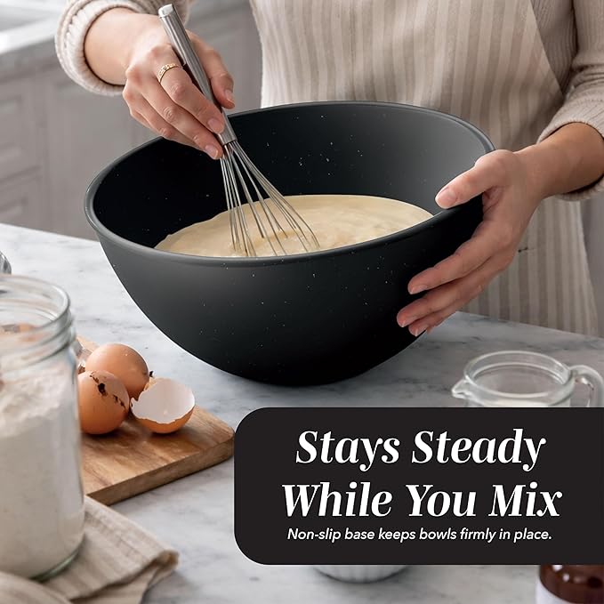 COOK WITH COLOR Mixing Bowls with TPR Lids - Image 6