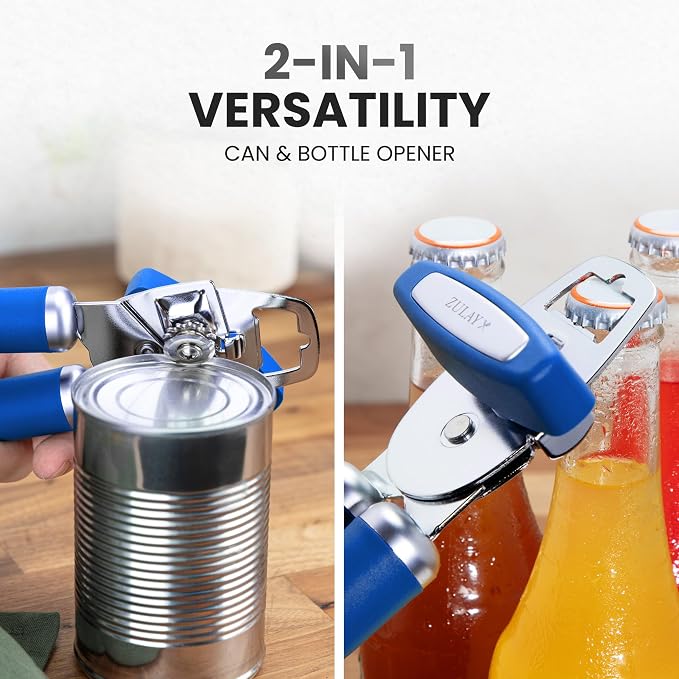 Zulay Kitchen Heavy Duty Stainless Steel Can Opener Manual - Image 7