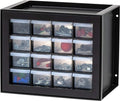 IRIS USA Small Plastic Storage Drawers, Made in USA, 16-Drawer Organizer by IRISUSA