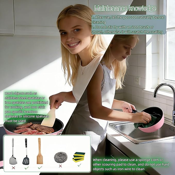4.7 Inch Mini Skillet, Non-Stick Egg Pan - Image 9