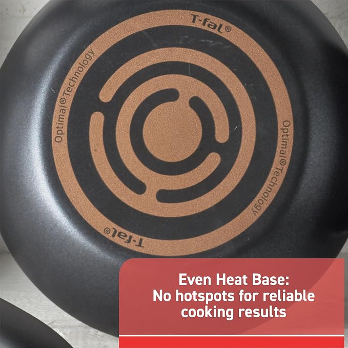T-Fal Signature Nonstick Pots and Pans Set 12 Piece, Oven Broiler Safe 350F - Image 6