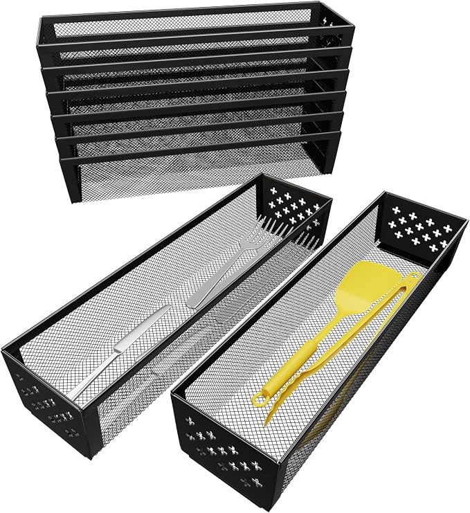 Simple Trending Silverware Drawer Organizer, 8 Pack Utensil Organizer by SimpleTrending