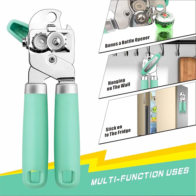 PrinChef Can Opener Manual, Can Tin Bottle Opener - Image 5