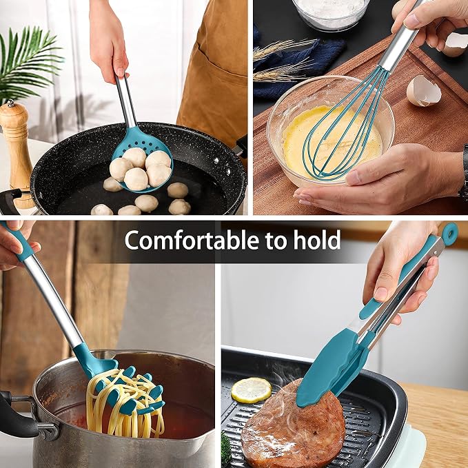 LIANYU 15-Piece Kitchen Cooking Utensils Set - Image 4