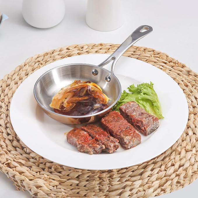 Mini Sauce Pan, Tri-Ply Stainless Steel Pot - Image 6