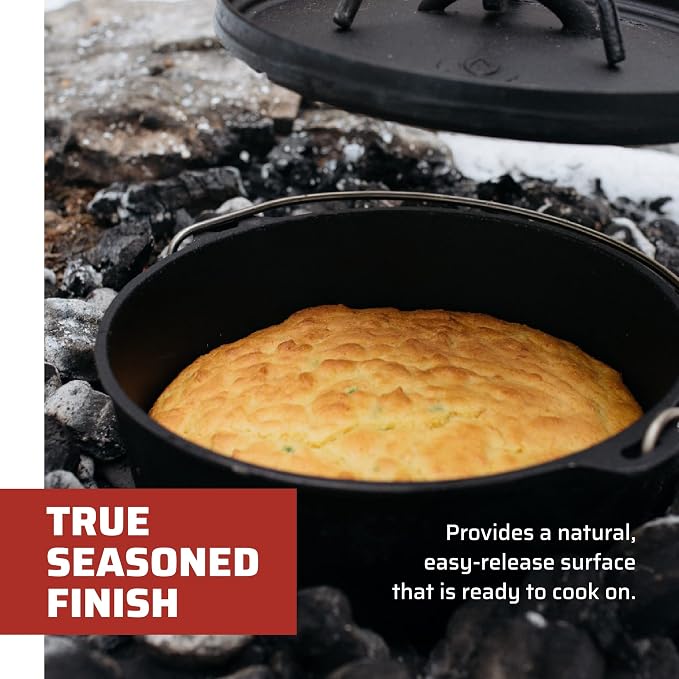 Camp Chef SDO10 10" Cast Iron Dutch Oven - Image 3