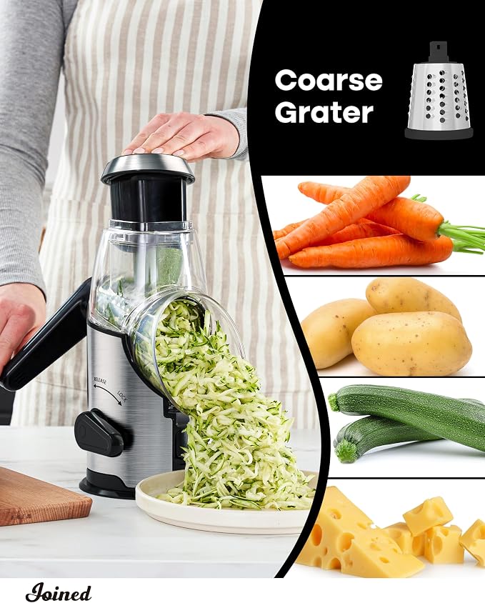 Joined Rotary Cheese Grater - Image 3