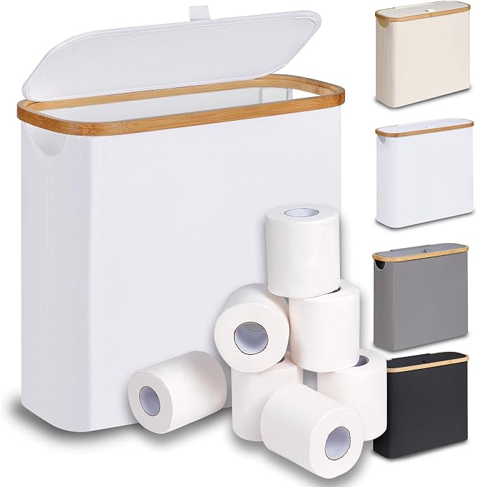 efluky Toilet Paper Basket 28L, Toilet Paper Holder by efluky