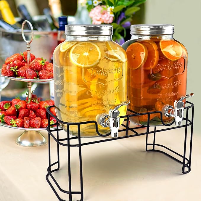 2 Pack 1 Gallon Drink Dispenser - Image 6