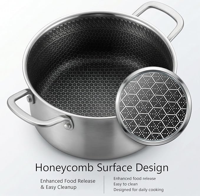 4.6 Qt Stainless Steel Stock Pot - Image 2