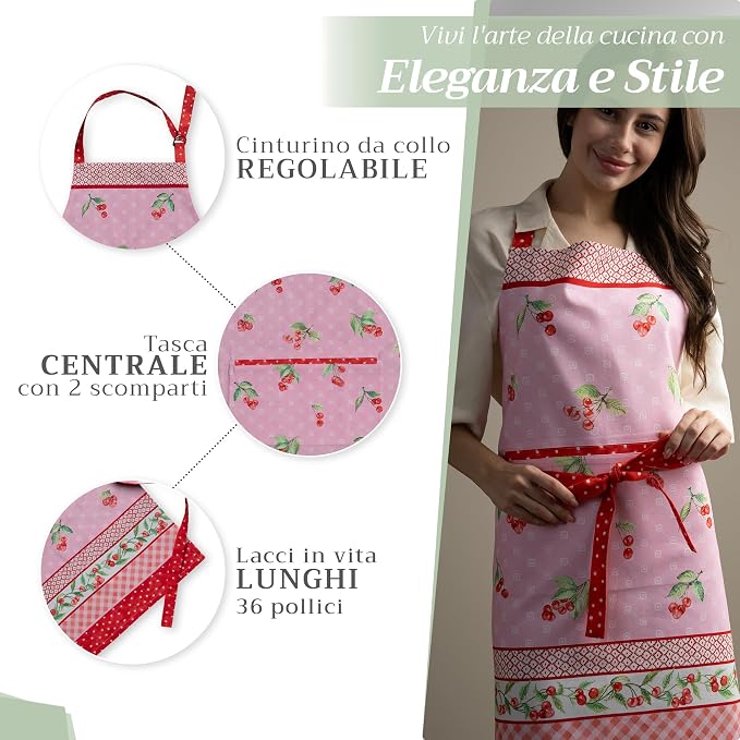 Maison d' Hermine 100% Cotton Apron - Image 5