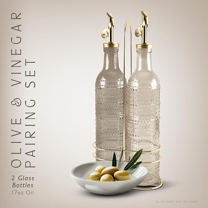 COOK WITH COLOR Glass Olive Oil Bottle Dispenser - Image 2