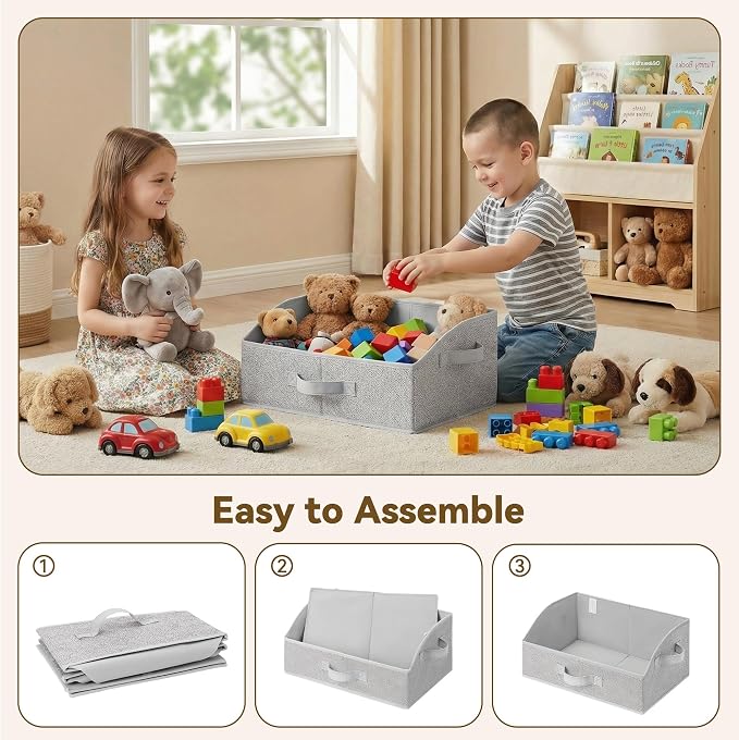 GRANNY SAYS Closet Organizer Bins, Trapezoid Storage Bin, Storage Baskets - Image 7