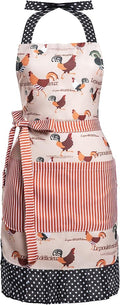 Lovely Flower Pattern Retro Aprons by AlexVirtue