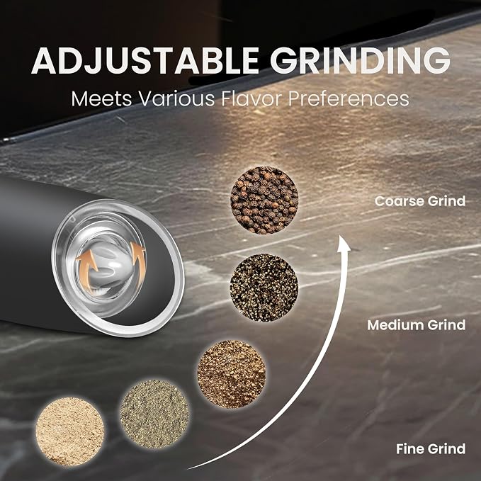 Battery Operated Salt And Pepper Grinder - Image 3
