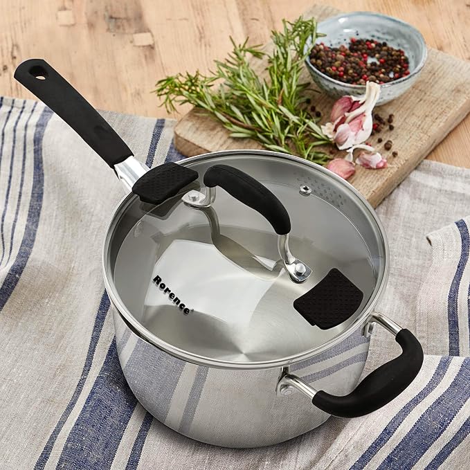 Rorence 3.7 Quart Saucepan - Image 3