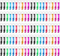 200 Pack Colorful Metal Bottle Opener Keychains, Tiny Opener Party Favor by Yugada