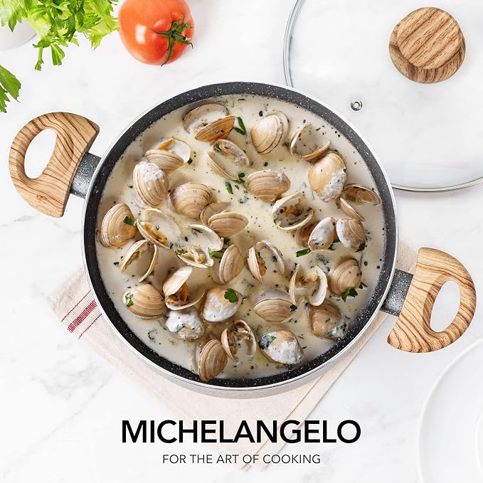 MICHELANGELO 5 Quart Stock Pot - Image 7