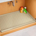 Jin&Bao Waterproof Under Sink Mat 19" x 19", Thick Silicone Mat Cabinet by Jin%26Bao