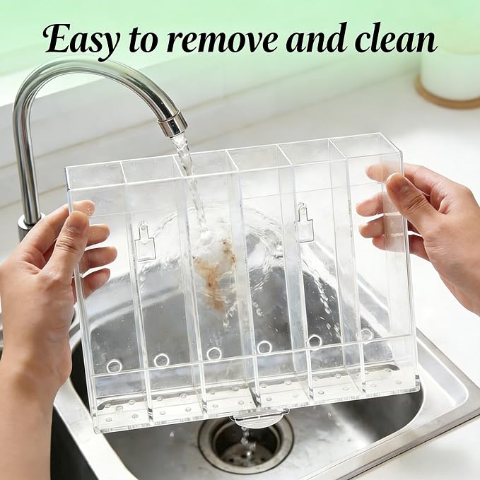 10''Straw Organizer for Cabinet Door - Image 3