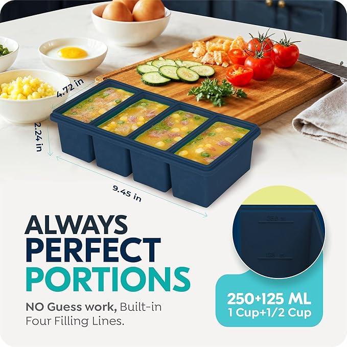 1 cup Silicone Freezer Trays - Image 2