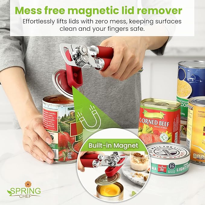 Spring Chef Stainless Steel Can Opener - Image 6
