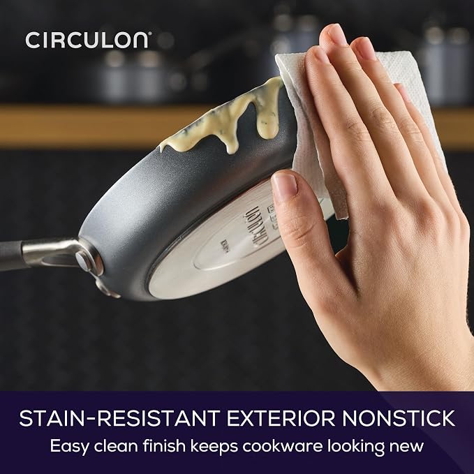 Circulon A1 Series with ScratchDefense Nonstick Induction Small Frying Pan - Image 5