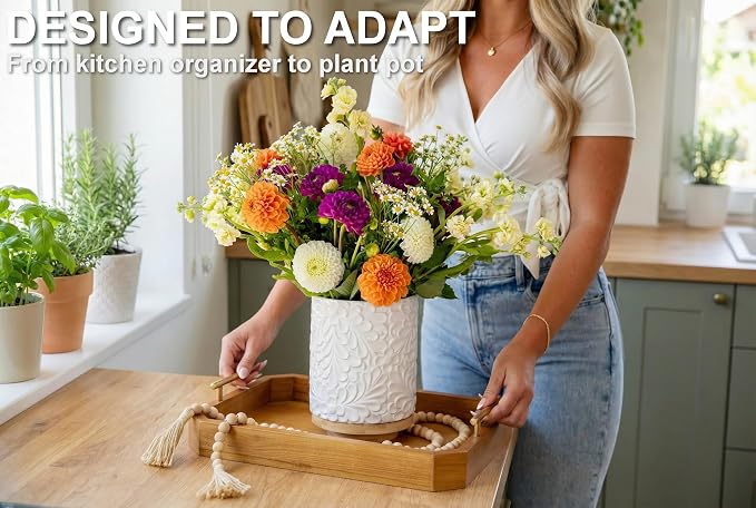 Extra Large 360° Rotating Utensil Holder - Image 6