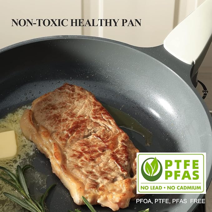 PRICUSIS Nonstick Ceramic Frying Pan - Image 6