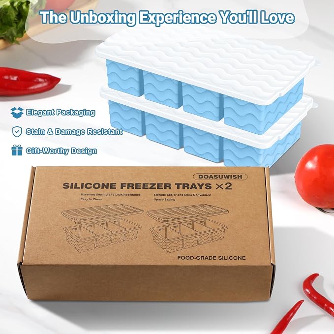 Doasuwish Silicone Freezer Tray - Image 7