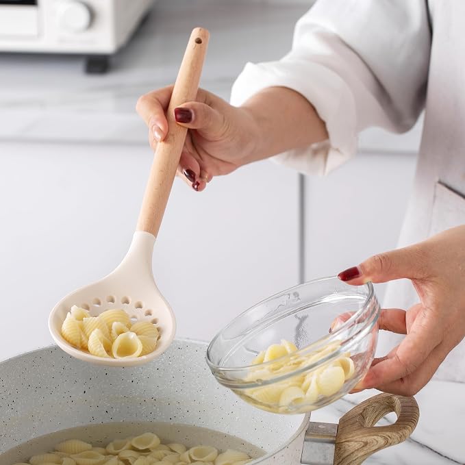 Country Kitchen Non Stick Silicone Utensil Set - Image 7