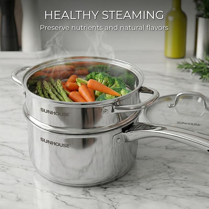 SUNHOUSE Stainless Steel Sauce Pan - Image 8