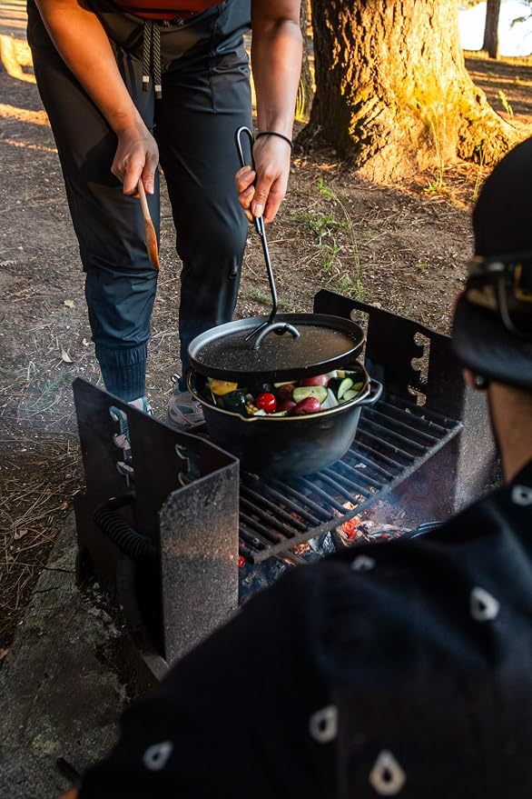 GSI Outdoors Guidecast 7qt Dutch Oven | Cast Iron Dutch Oven - Image 7