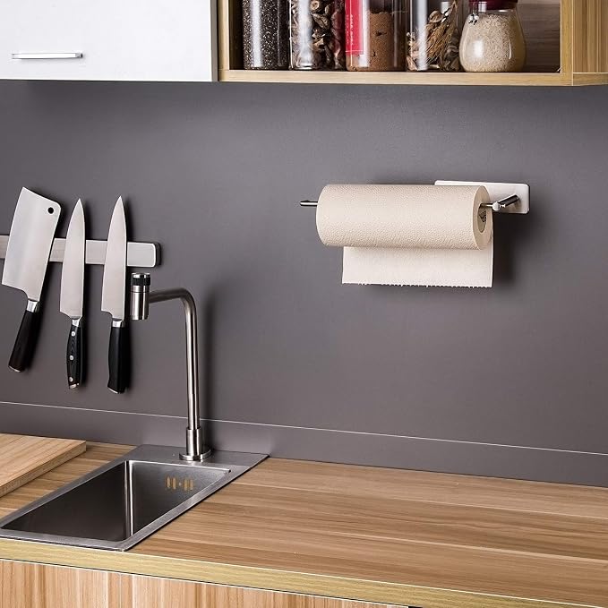SUNTECH Paper Towel Holder Under Cabinet - Image 6