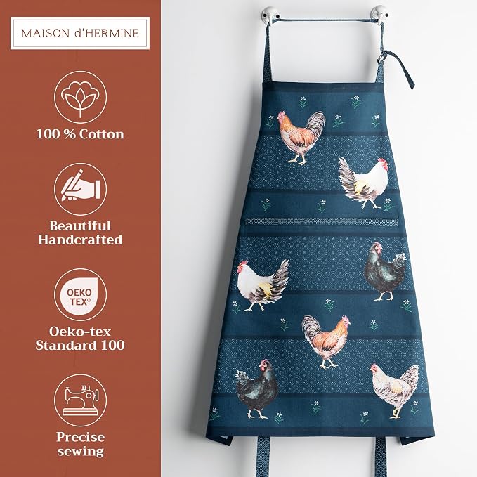 Maison d' Hermine 100% Cotton Apron - Image 2