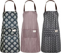 SATINIOR 3 Pieces Waterproof Bib Apron by SATINIOR