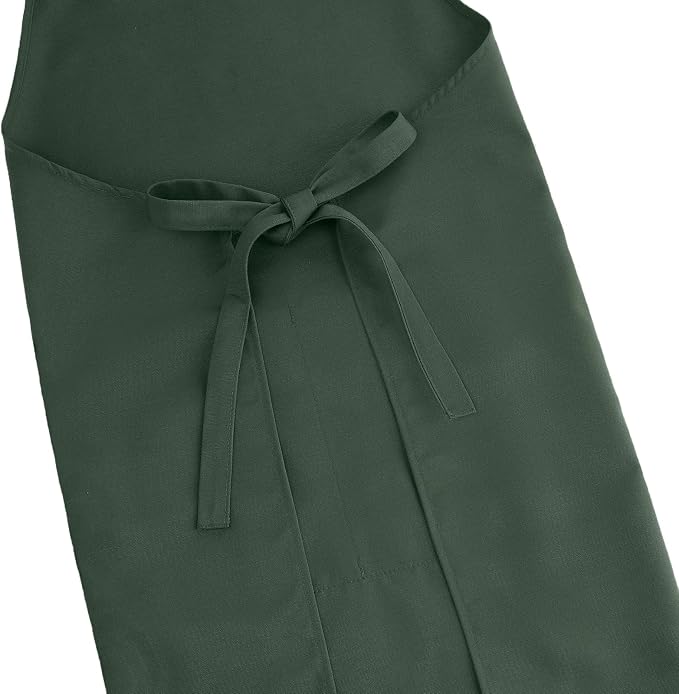 Apron for Men Women with Adjustable Straps and Large Pockets, Canvas Cotton - Image 5