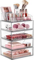 Vtopmart 5 Tier Clear Makeup Organizer by Vtopmart