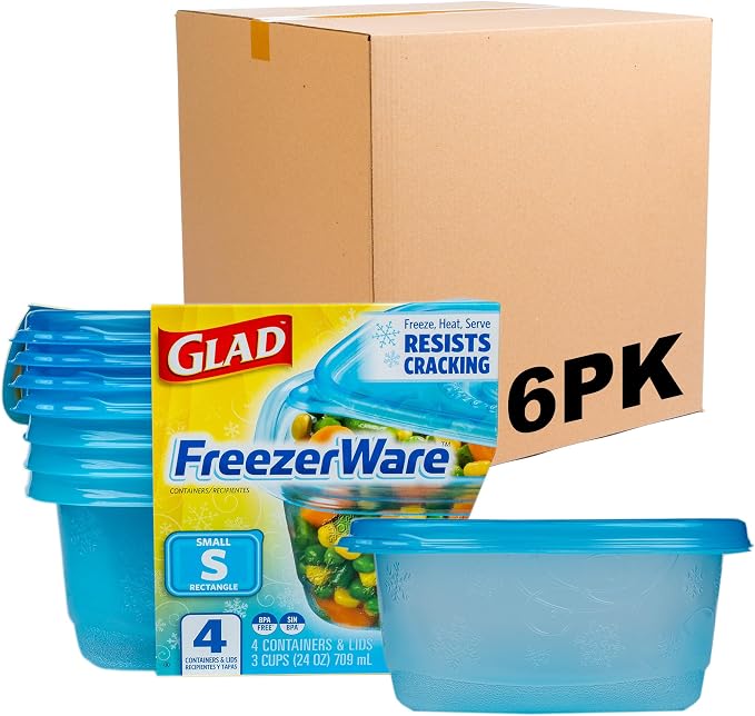 Glad GladWare FreezerWare Food Storage Containers by GladTrashFoodStorage