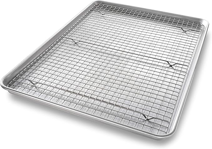 USA Pan 1607CR Bakeware Extra Large Sheet Baking Pan and Bakeable Nonstick by USAPan