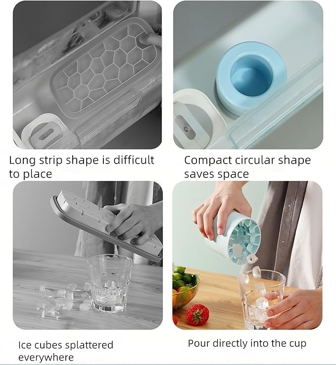 3D Upgraded Silicone Ice Cube Tray - Image 7
