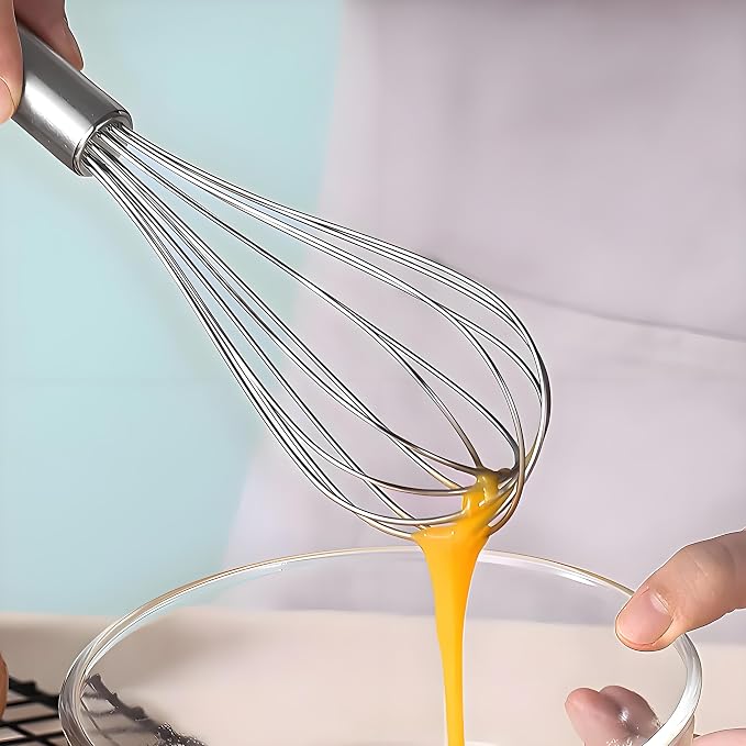 10-inch stainless steel whisk, suitable - Image 4
