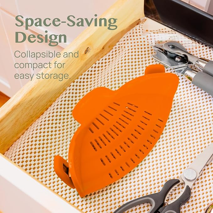 Kitchen Gizmo Snap N Strain Clip On Strainer - Image 4