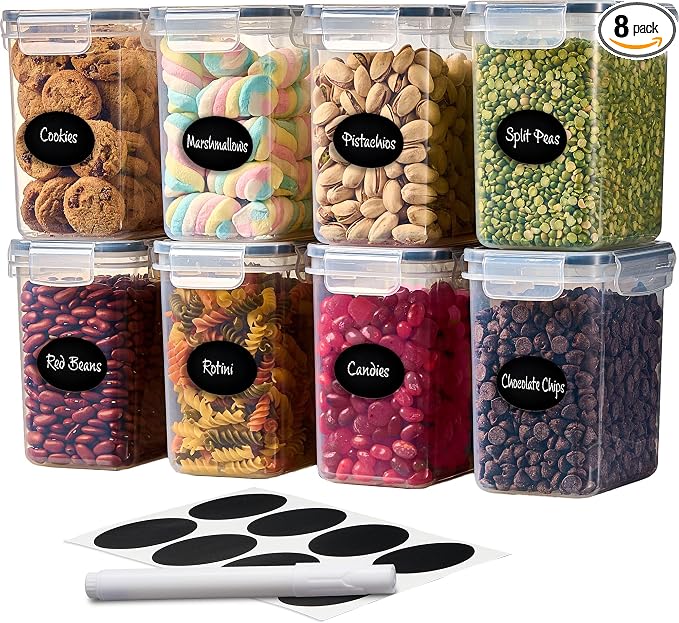 DWËLLZA KITCHEN Airtight Food Storage Container Set by DW%C3%8BLLZAKITCHEN