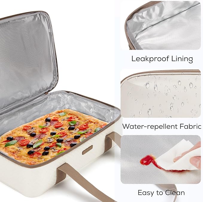 TOURIT Double Decker Insulated Casserole Carrier - Image 5