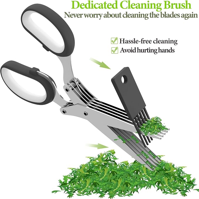 2026 Upgraded Herb Scissors, Effortless Herb Shears Cutter Tool - Image 7