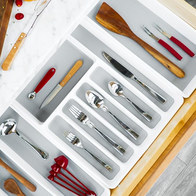 madesmart Classic Large Silverware Tray - Image 4