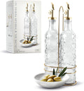 COOK WITH COLOR Glass Olive Oil Bottle Dispenser by CookwithColor