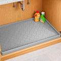 Jin&Bao Waterproof Under Sink Mat 28" x 22", Thick Silicone Mat Cabinet by Jin%26Bao