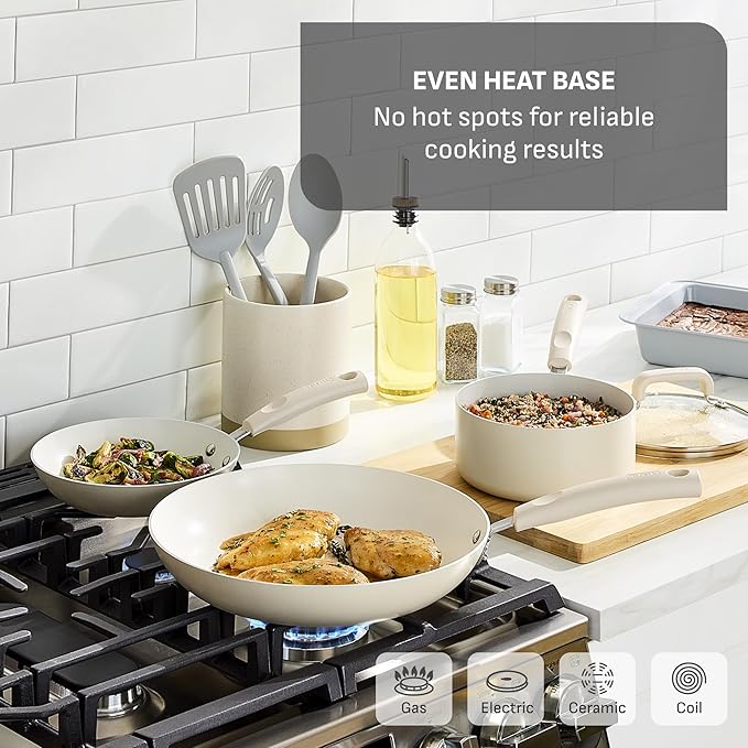 T-Fal Signature Nonstick 12 Inch Frying Pan Skillet, Oven Safe Up to 350°F - Image 3